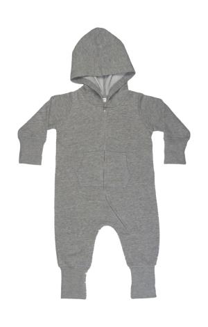 Overal pre bábätká All-in-One Tolnix, 116 Washed Grey Melange