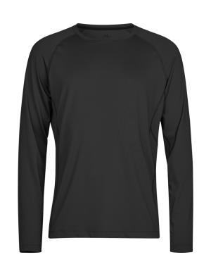 Tričko s dlhými rukávmi CoolDry, 101 Black