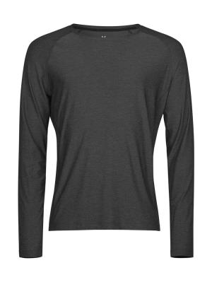 Tričko s dlhými rukávmi CoolDry, 109 Black Melange