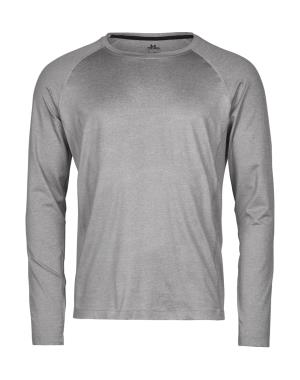 Tričko s dlhými rukávmi CoolDry, 134 Grey Melange
