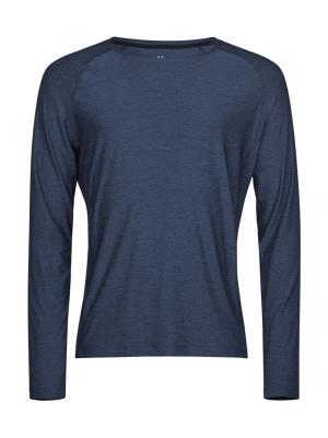 Tričko s dlhými rukávmi CoolDry, 209 Navy Melange