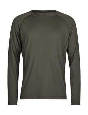 Tričko s dlhými rukávmi CoolDry, 510 Deep Green