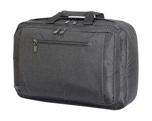Taška na laptop Bordeaux Hybrid, 161 Charcoal Melange/Black