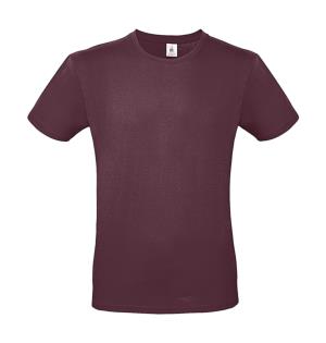 Pánske tričko B&C #E150, 448 Burgundy