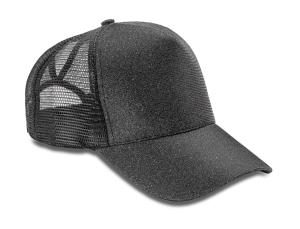 5 panelová šiltovka so zahnutým šiltom New York Sparkle, 101 Black