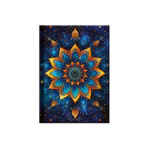 Linajkový umelecký NOTES MINI MANDALA, rôznofarebné