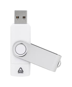 USB flash disk TwistDrive Plus, Biela