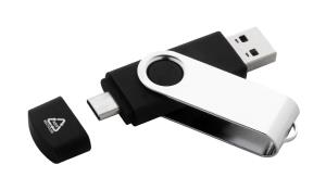 USB flash disk TwistDrive Plus, čierna