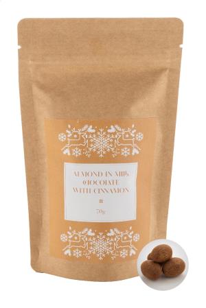 Čokoláda, škorica, mandle, 70g Cinnanut