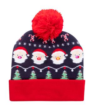Vianočná LED zimná čiapka, Santa Claus Norrsken, Vzor B