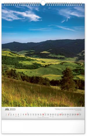 Nástenný kalendár Národné parky Slovenska 2023, 33 × 46 cm (8)