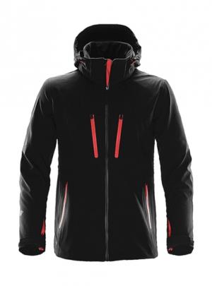 Softshellová bunda  Patrol, 179 Black/Bright Red