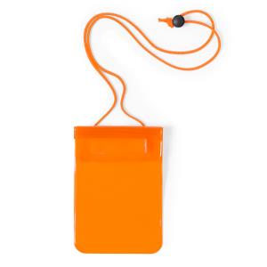 Vodeodolný obal na mobil Arsax, oranžová
