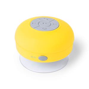 Vodeodolný bluetooth reproduktor Rariax, žltá