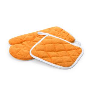Kuchynské rukavice Leston, oranžová