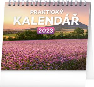 Stolový kalendár Praktický kalendár 2023, 16,5 × 13 cm