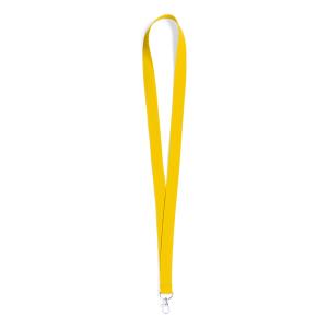 Šnúrka na krk Neck, žltá