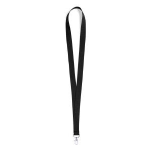 Šnúrka na krk Neck, čierna