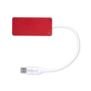USB Hub Kalat, Červená