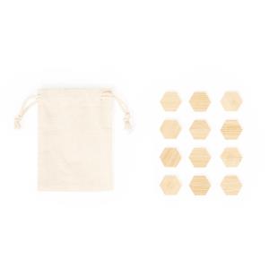 Set drevených magnetiek Lirix