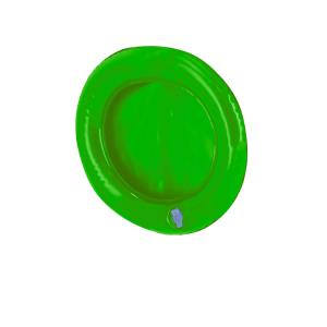 Frisbee nafukovacie Pad Zalox, zelená