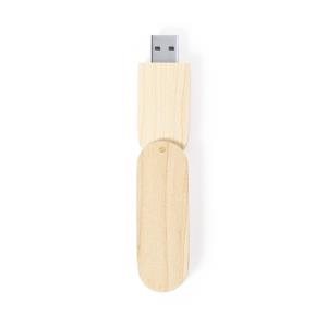 USB kľúč Vedun 16GB, Drevo Prírodné