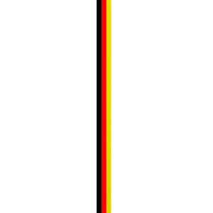 Stuha na klobúk Polyester, farby DE
