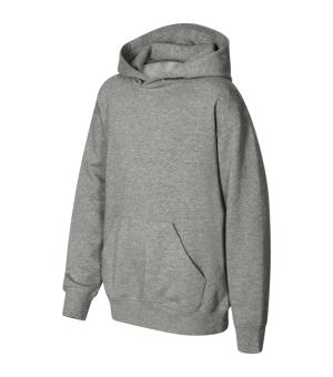 Mikina detská s kapucňou Chill 423, 12 Tmavosivý Melír