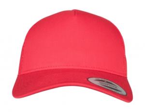 5-panelová šiltovka Retro Trucker, 400 Red