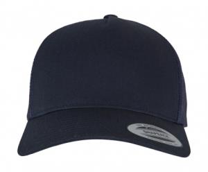 5-panelová šiltovka Retro Trucker, 257 Dark Navy/Navy