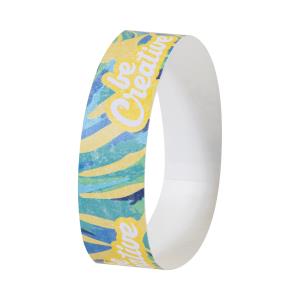 Náramky z tyveku (10 ks) na zákazku Wristvek Creative, šedá