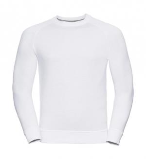 Pánska mikina bez kapucne HD, 000 White