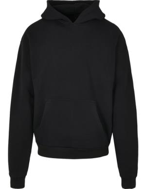 Hrubá pánska mikina s kapucňou Box, 101 Black