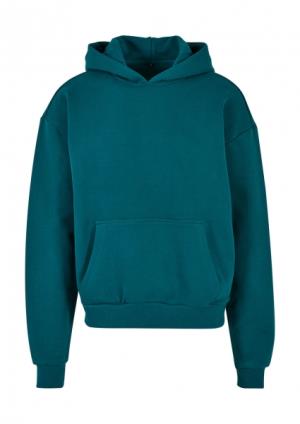 Hrubá pánska mikina s kapucňou Box, 509 Retro Green