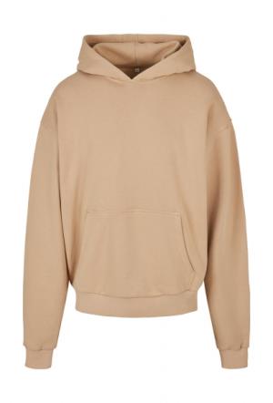 Hrubá pánska mikina s kapucňou Box, 716 Union Beige