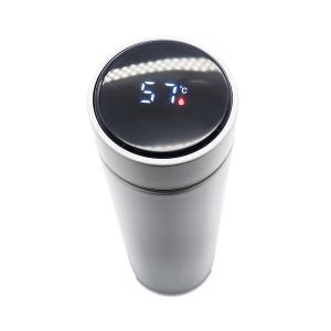 Termoska 420 ml s teplomerom Falco, Biela
