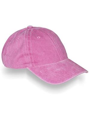 Šiltovka z čistej bavlny Vintage Result , 433 Vintage Pink