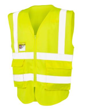 Reflexná vesta Cool Mesh Safety, 605 Fluorescent Yellow