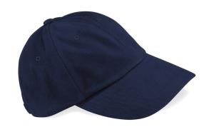 6 panelová šiltovka z bavlny Brush, 201 French Navy