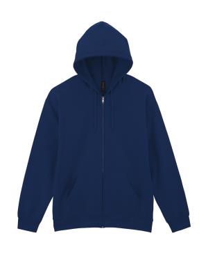 Mikina s kapucňou a zipsom Softstyle Midweight, 200 Navy