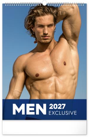 Erotický nástenný kalendár s aktami mužov Men Exclusive 2027