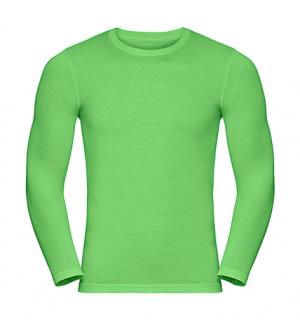 Pánske tričko HD s dlhými rukávmi, 515| Green Marl