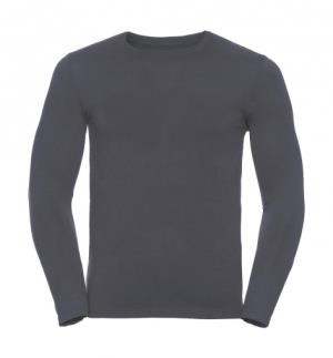 Pánske tričko HD s dlhými rukávmi, 127 Convoy Grey