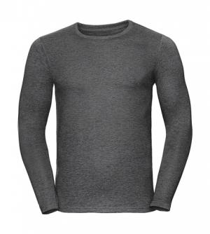 Pánske tričko HD s dlhými rukávmi, 114 Grey Marl