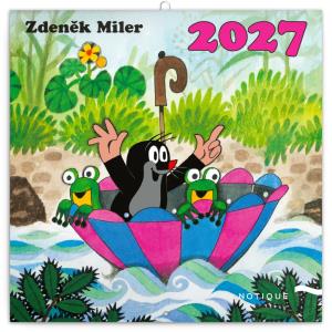 Nástenný plánovací kalendár s motívom Krtka Krtko 2027