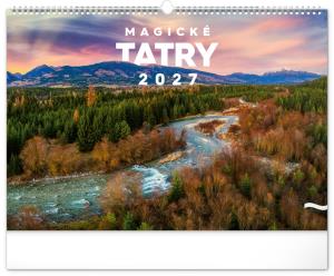 Nástenný kalendár s fotografiami Tatier Magické Tatry 2027