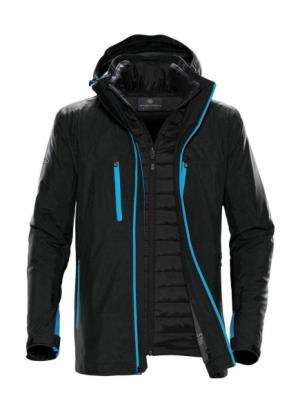 Pánska bunda  Matrix System, 160 Black/Electric Blue
