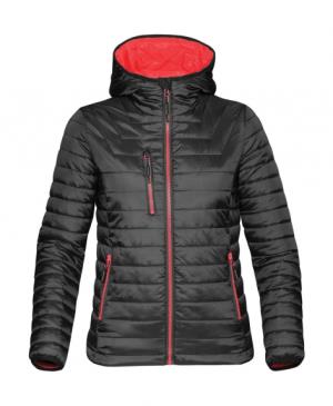 Gravity dámska termálna bunda, 163 Black/True Red