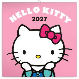 Nástenný plánovací kalendár s motívom Hello Kity Hello Kitty 2027