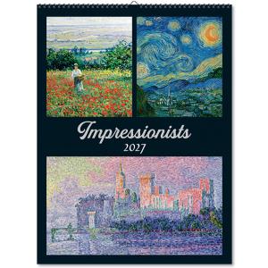 Nástenný umelecký kalendár Impressionists 2027